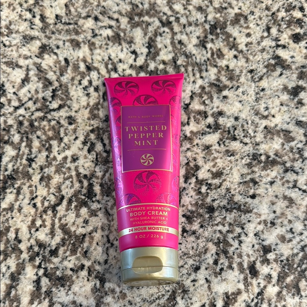 Bath & Body Works Twisted Peppermint Hydration Cream
